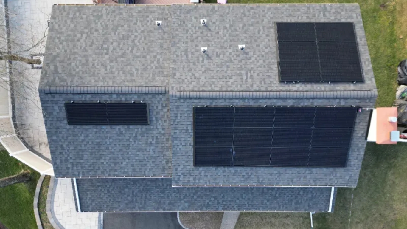 Professional roof inspection being conducted on a home in Totowa, NJ​