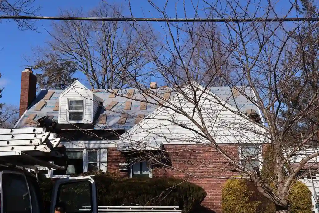 installing a new layer of shingles over one existing layer